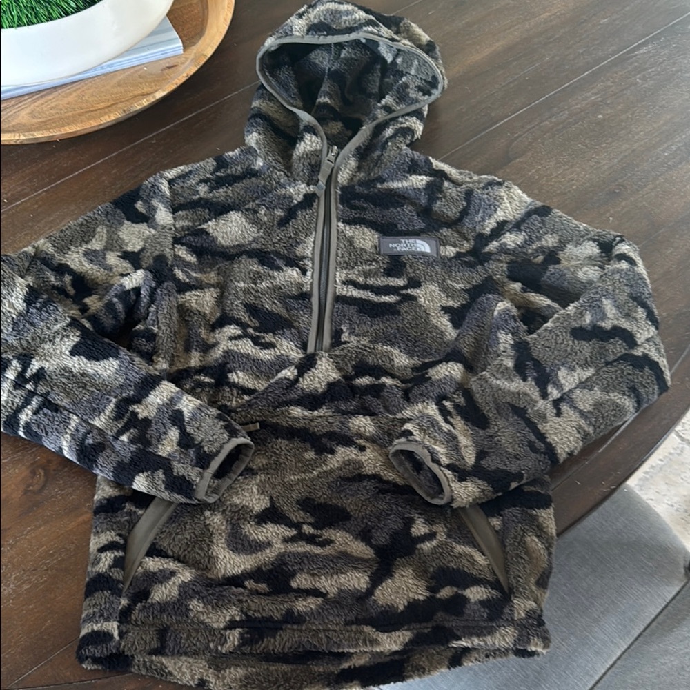 The North Face Camo Pattern Fleece Jacket